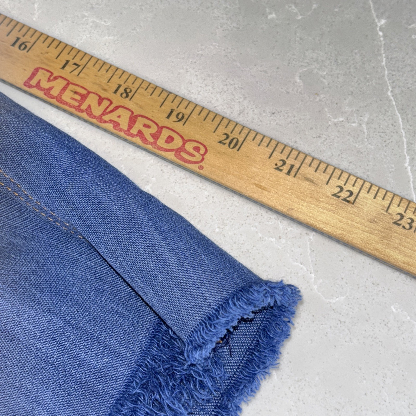 Vintage cutoff jeans. 1960s. Prairie rose brand. Size women’s large.