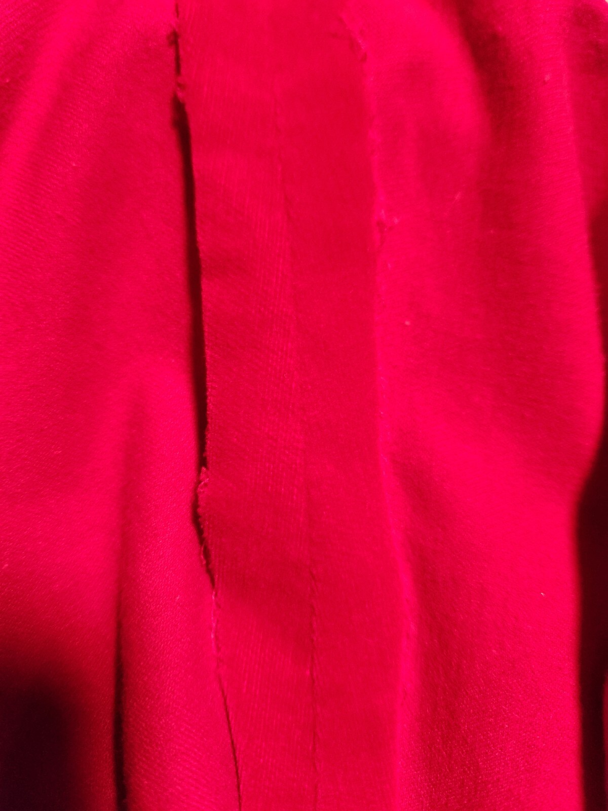 Vintage Red Velvet Dress Pearl Button Cuffs Prom Graduation Party Senior Photos