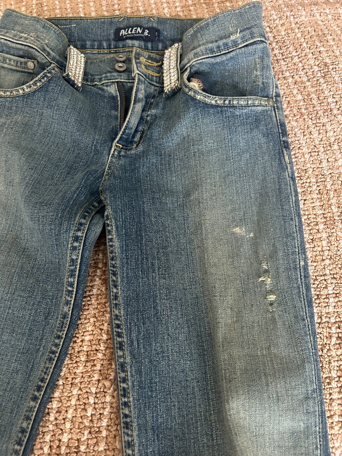 allen b schwartz jeans vintage women size 27