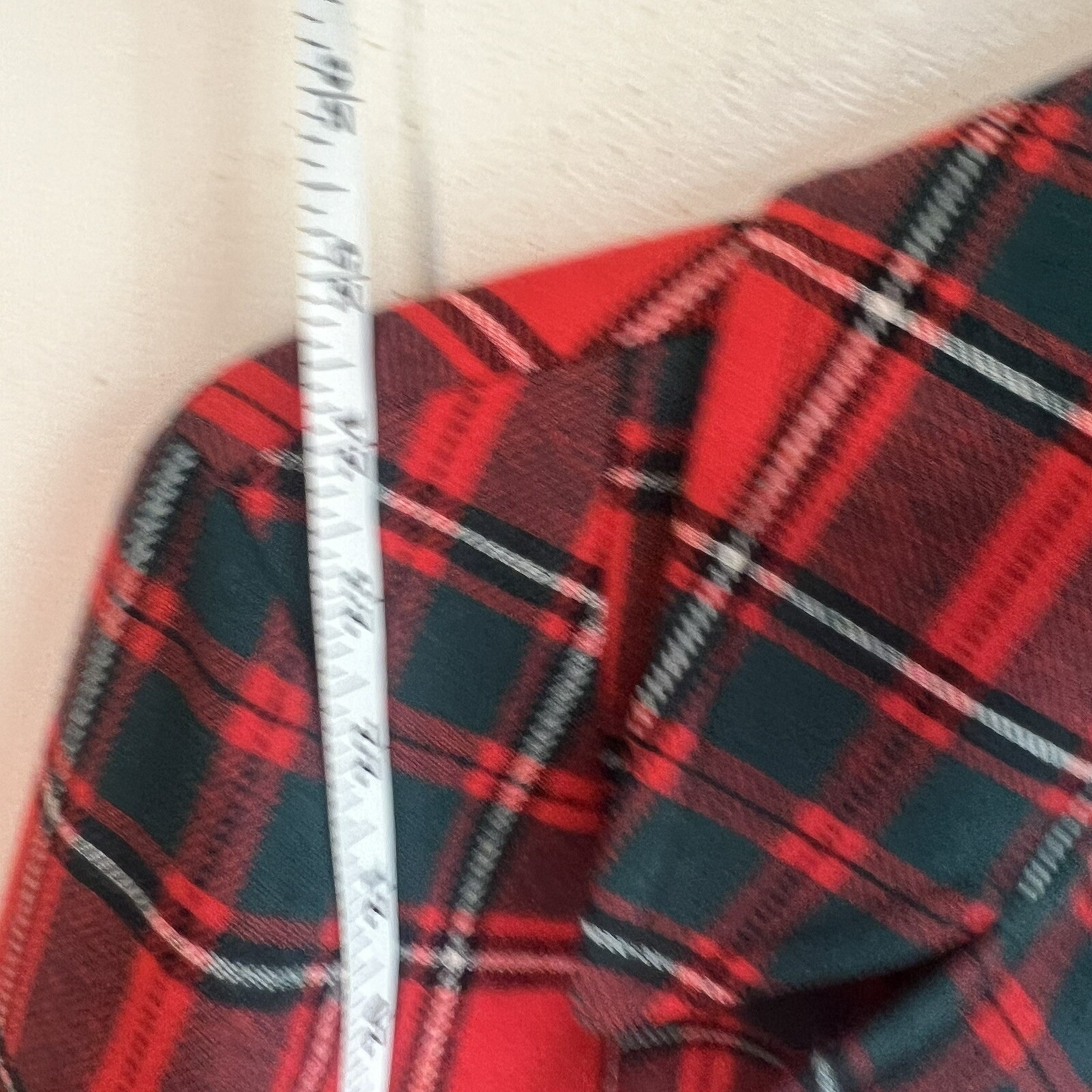 Pendleton Vintage 70s Red & Black Tartan 100% Virgin Wool Classic Blazer Size 18