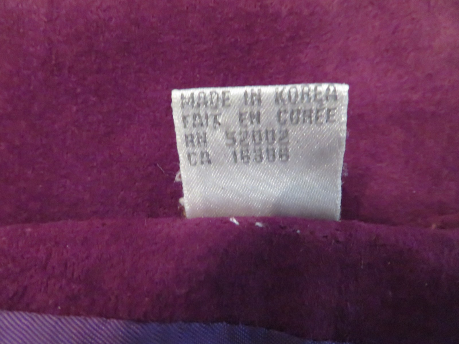 VINTAGE 1980s liz claiborne DRESSES Purple Suede Dress. Misses Size 8. RN 52002.
