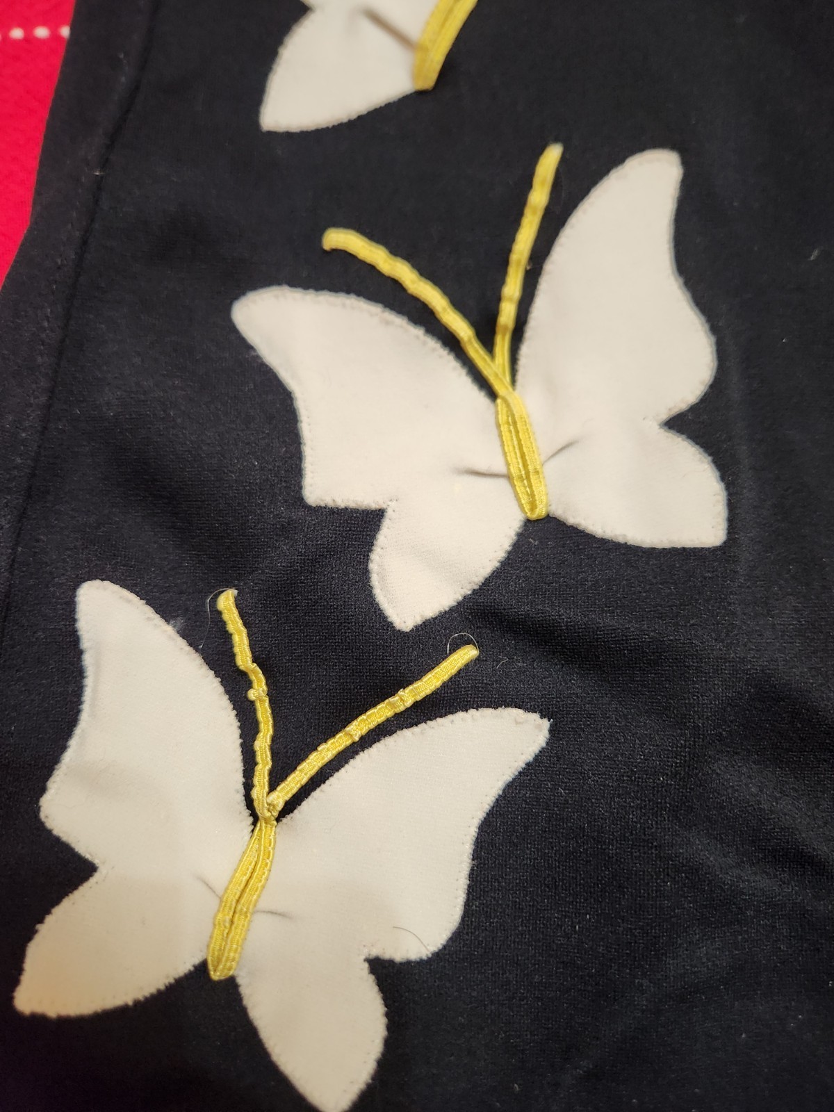 Vintage DeWeese Designs Bathing Suit 50’s – Butterfly Applique 12/34