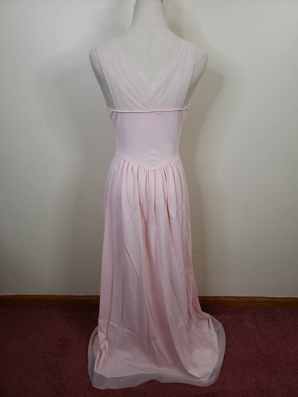 Rare Laros Classic Floral Print Nightgown Size 34