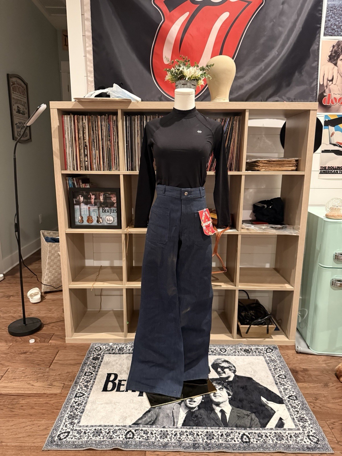 Vintage 1970s Seafarer Bell Bottom jeans. New with tags