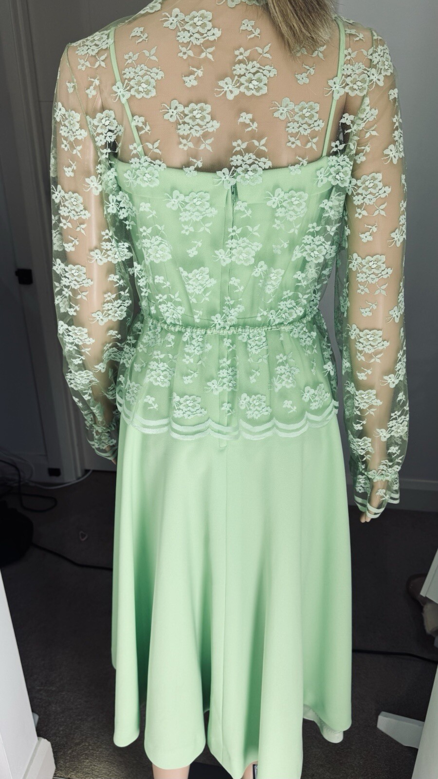 Vintage 3-Piece Dress Set – Elegant & Versatile Size S. Perfect Condition.