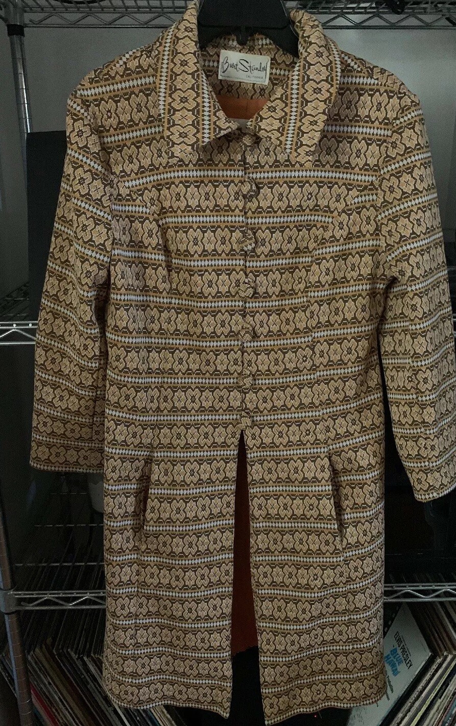 60’s 70’s Burt Stanley California Vintage Coat or Dress Size ?