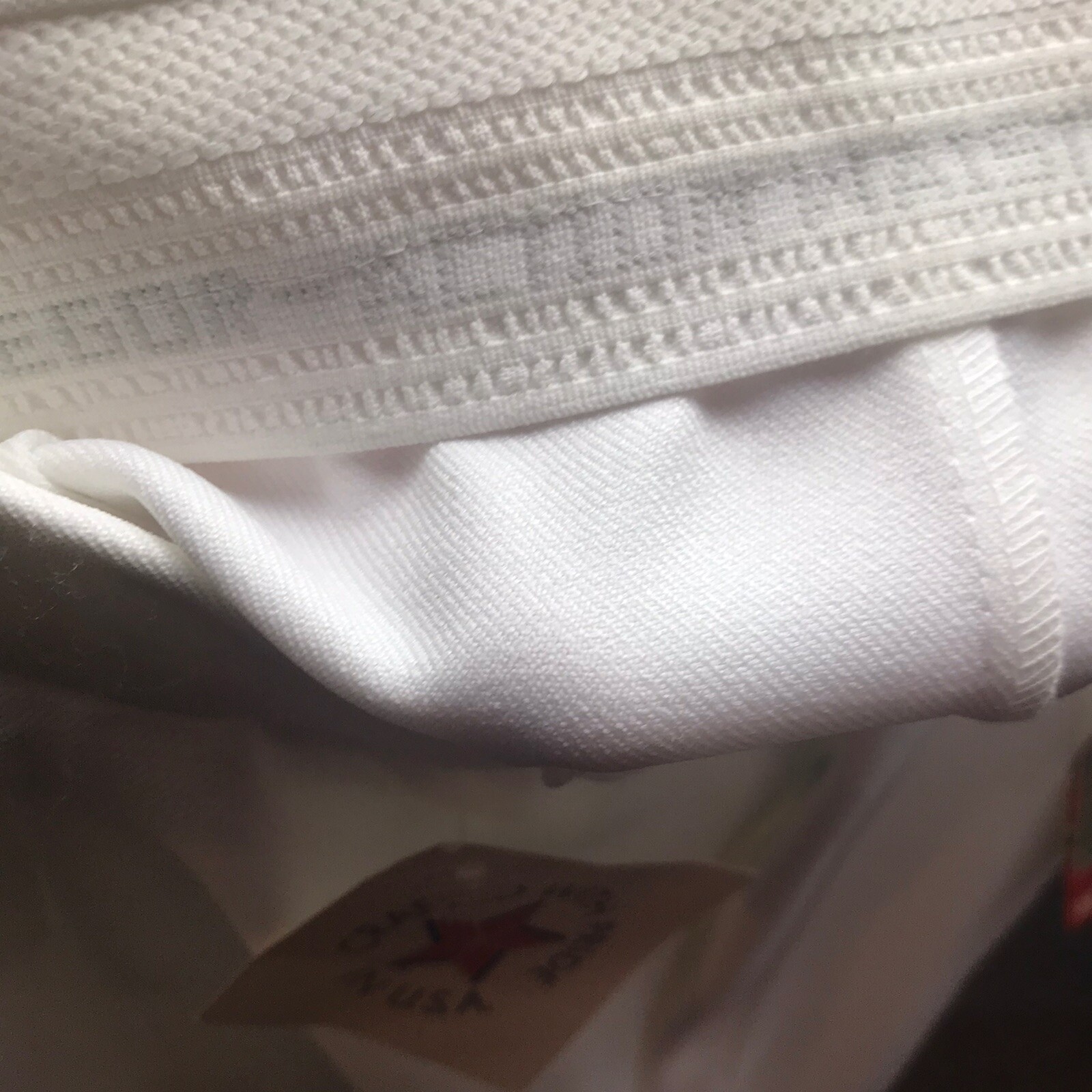 McGregor Action Waist White Nursing Skirt Vintage NWT Made In USA Size 12