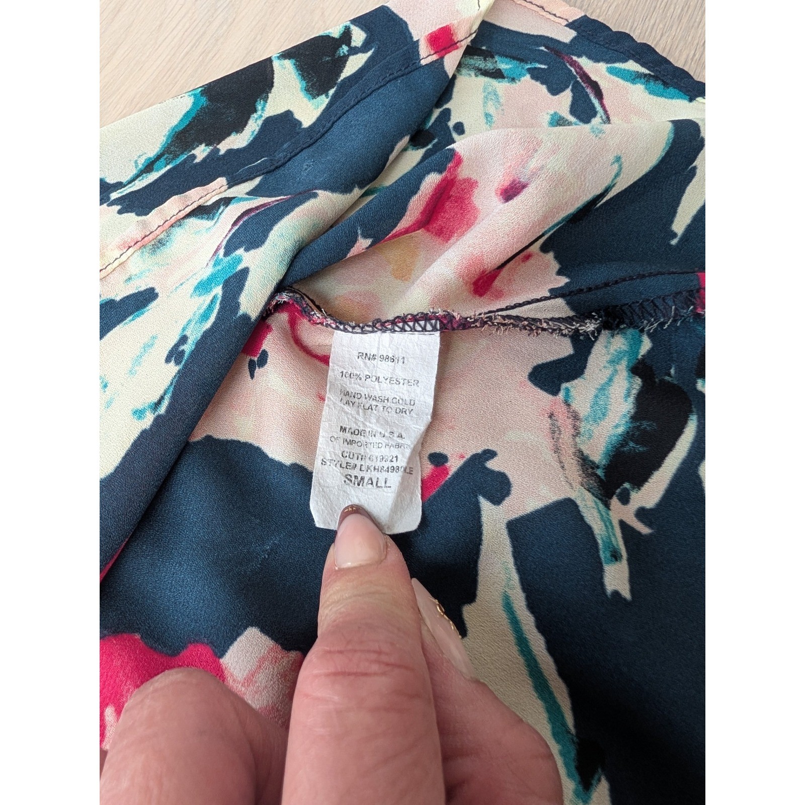 Eight Sixty Floral Swing Cami Tank | Double Strap | Women’s Small