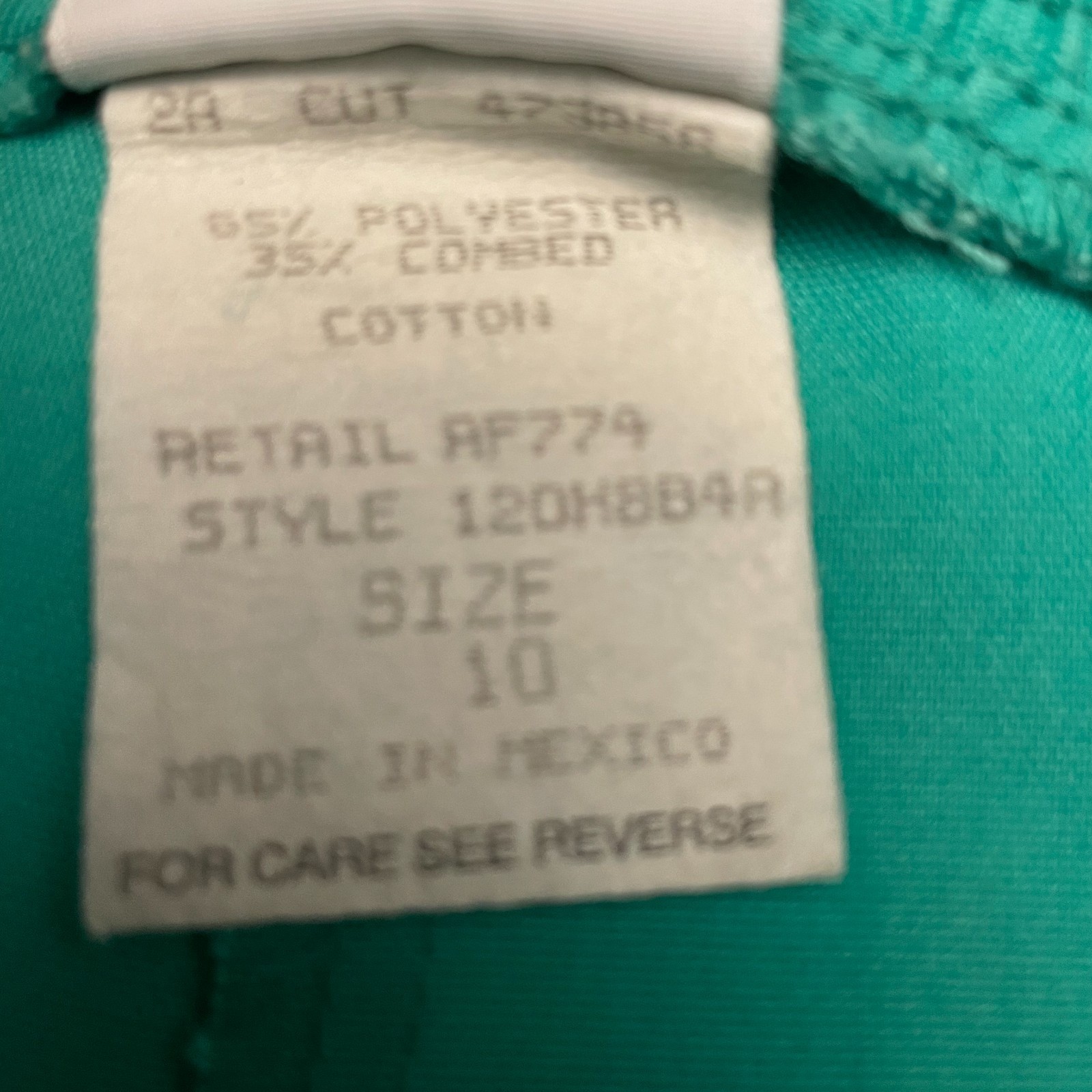 Koret Francisca Skirt Womens 10 Green A-Line Midi Vintage Pockets Elastic Waist