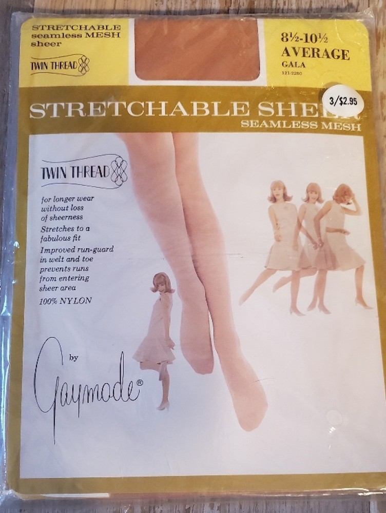 Vintage Penney’s Gaymode Seamless Stockings (3 Pairs) 8 1/2-10 1/2 Average, GALA