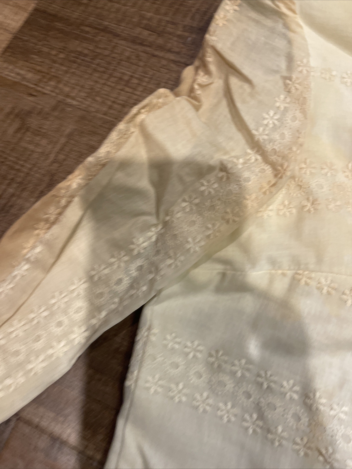 Antique Lace Dress Petites By Suzy Sz 11 Poor Condition Stained