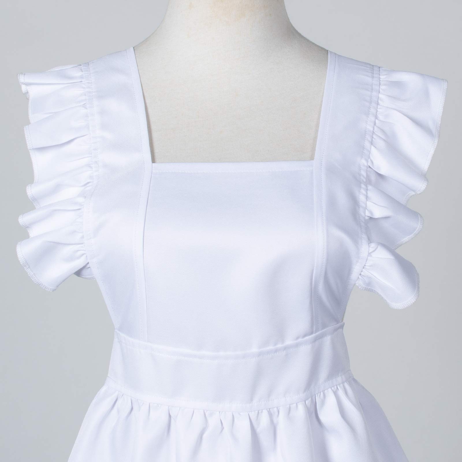 Adult Classic Fancy Cute White Retro Frilly Adorable One Size, Style1 Bow