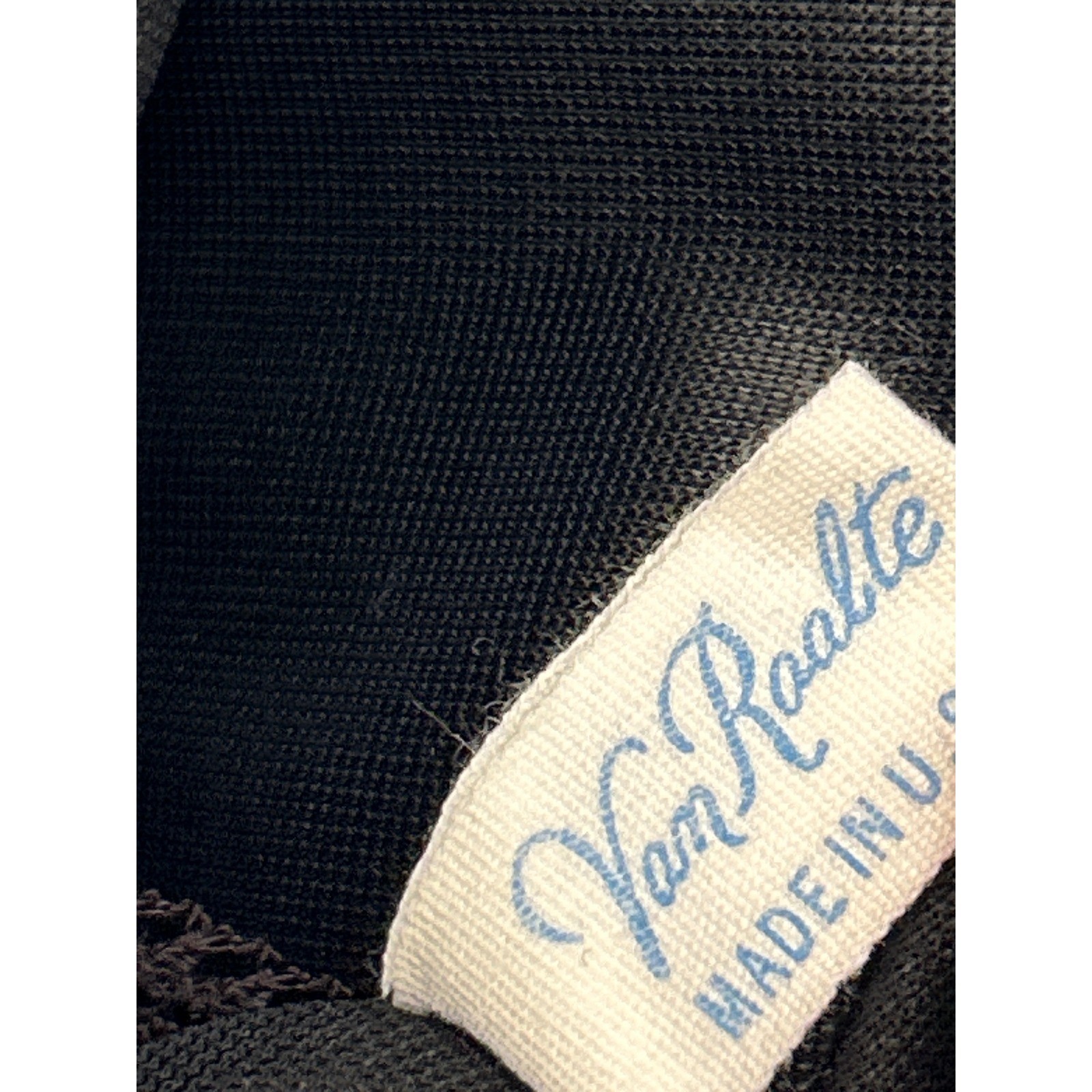 Vintage 1950,s 60,s Van Raalte Full Slip Lingerie Mid Century Modern Pinup Noir