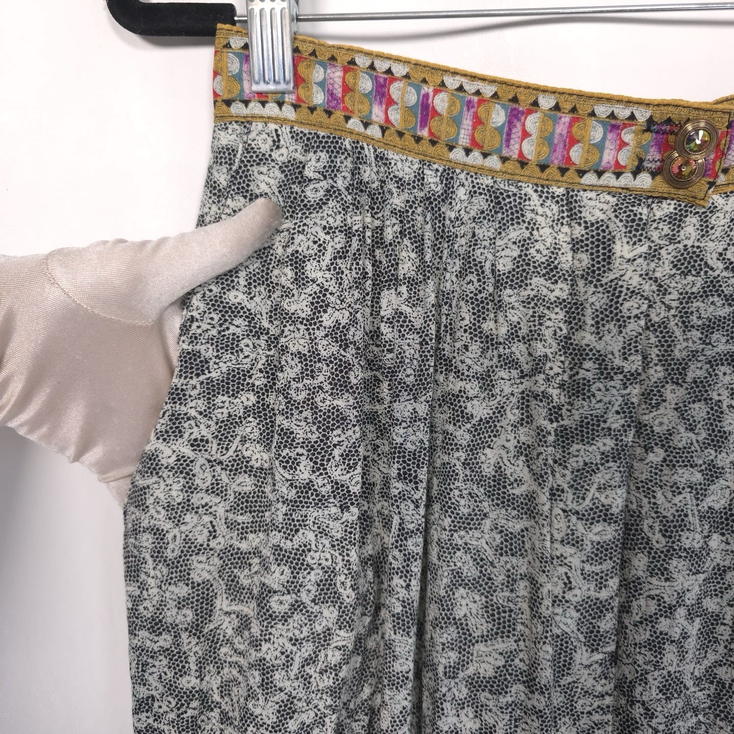 PLATINUM DOROTHY SCHOELEN Women’s Pants Size 14 GERMANY Fabric USA Made Vintage