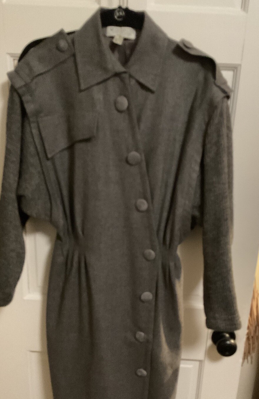 Vintage Cassandre Saint Honore Paris Dress