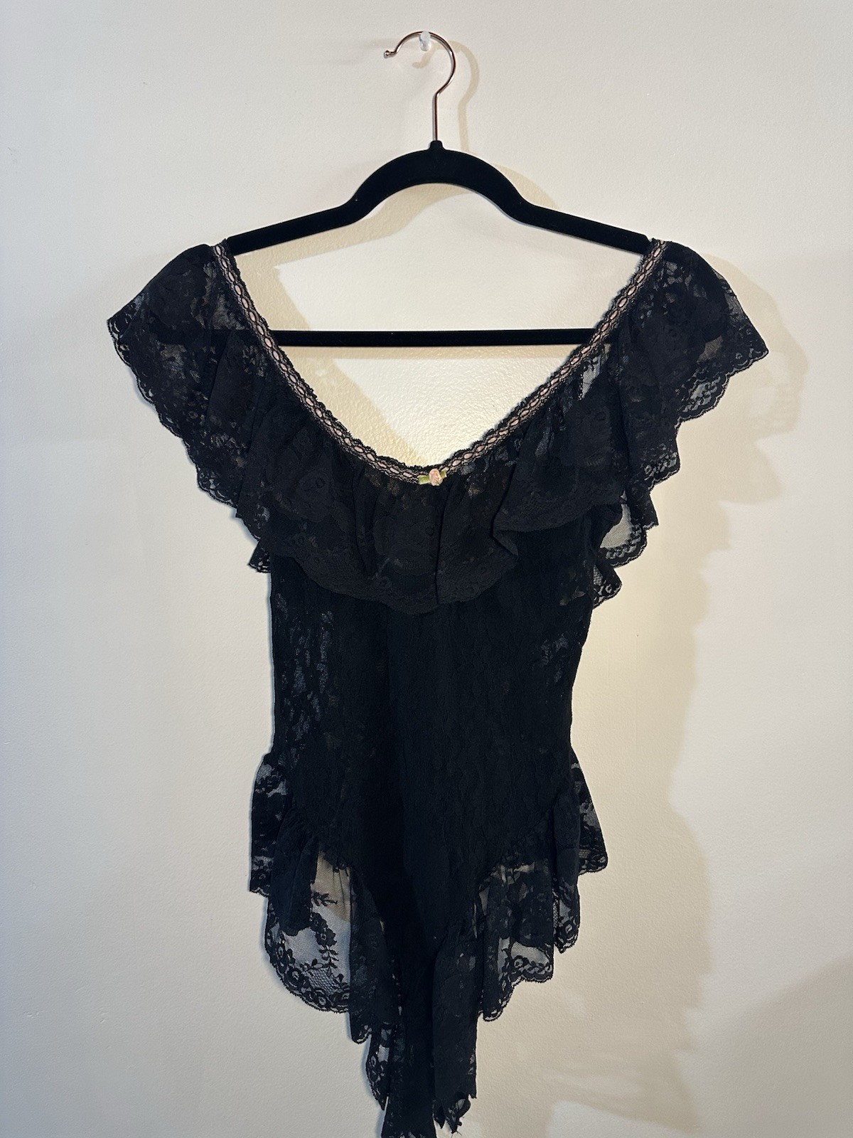 Vintage Victoria Secret Lace Teddy