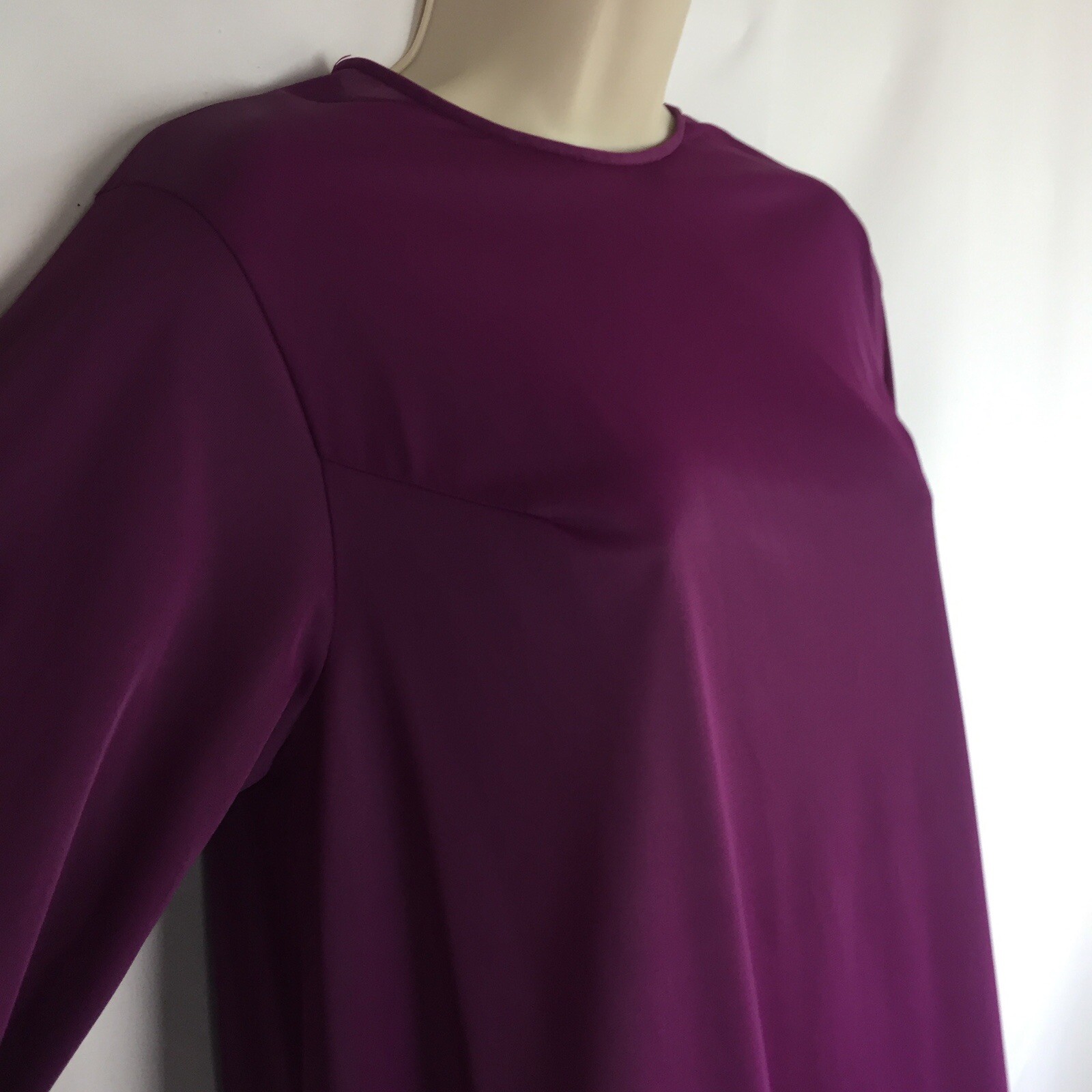 60’s Gilead S Nylon & Lace Pajamas 2 Pc Loungewear Tunic & Pants 24″-32″ Waist