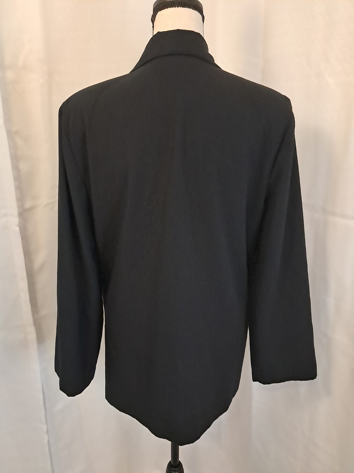 Vtg 80s/90s Sag Harbor Black Sigle Breasted Blazer