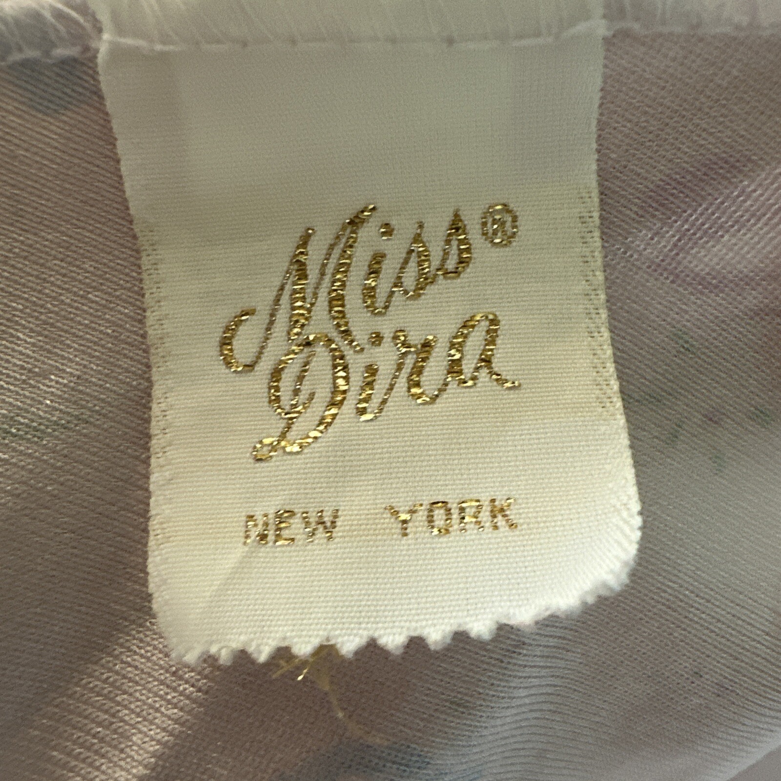 Vtg Floral Nylon Nightgown Sissy Plus 26W USA Miss Diva Pink