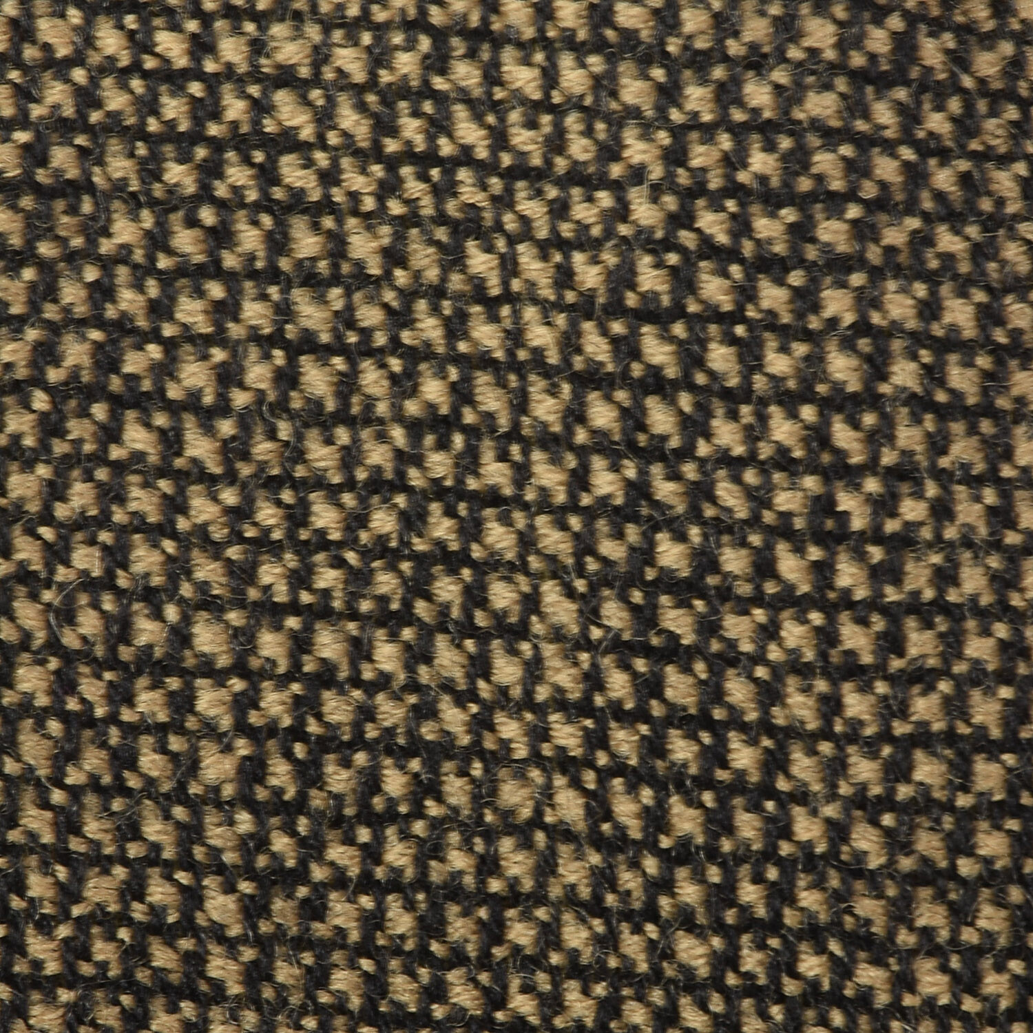 L 1960s Brown Jacket Boxy Tweed Black Trim 3/4 Sleeve Lightweight Blazer 60s VTG