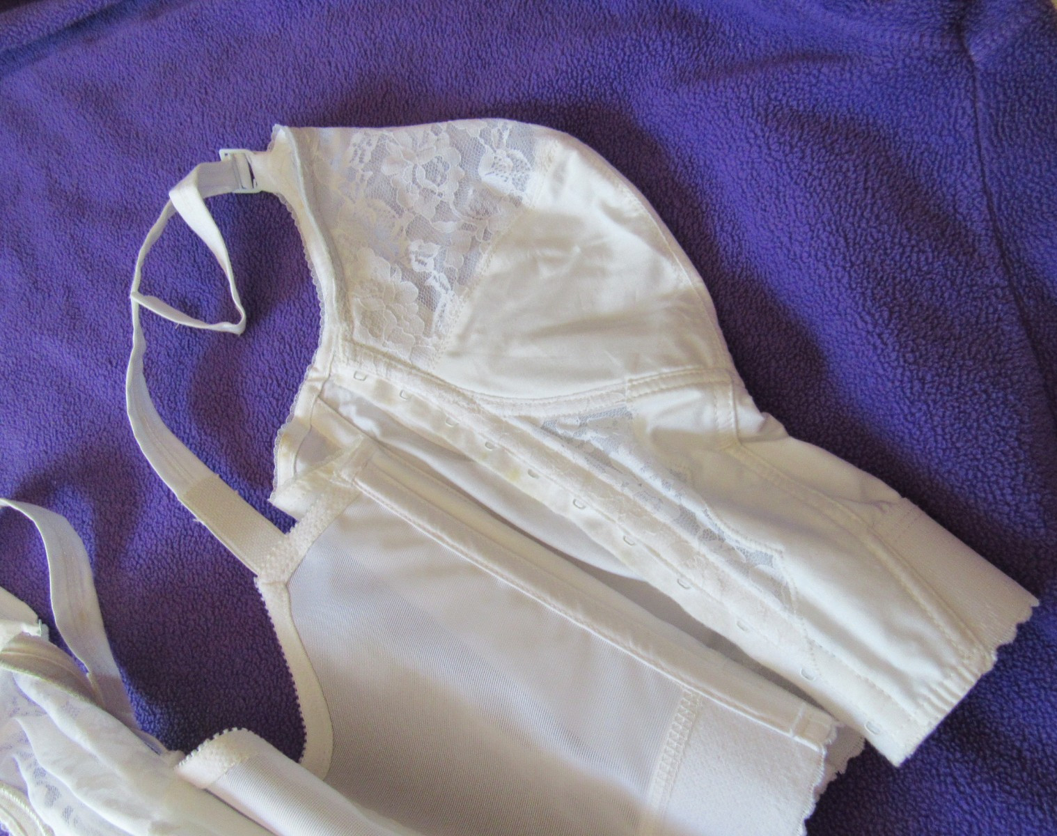 VINTAGE 1950’S Longline? BULLET BRA 44D Front Closure BY GODDESS W/BOX/Tag-NOS