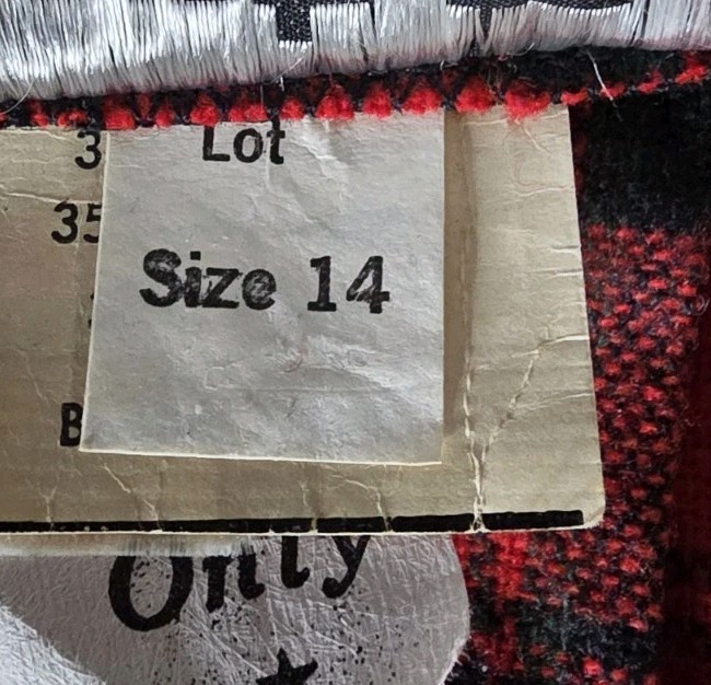 Vintage Century of Boston Plaid Skirt Womens Red Pleated Maxi A Line Size 14