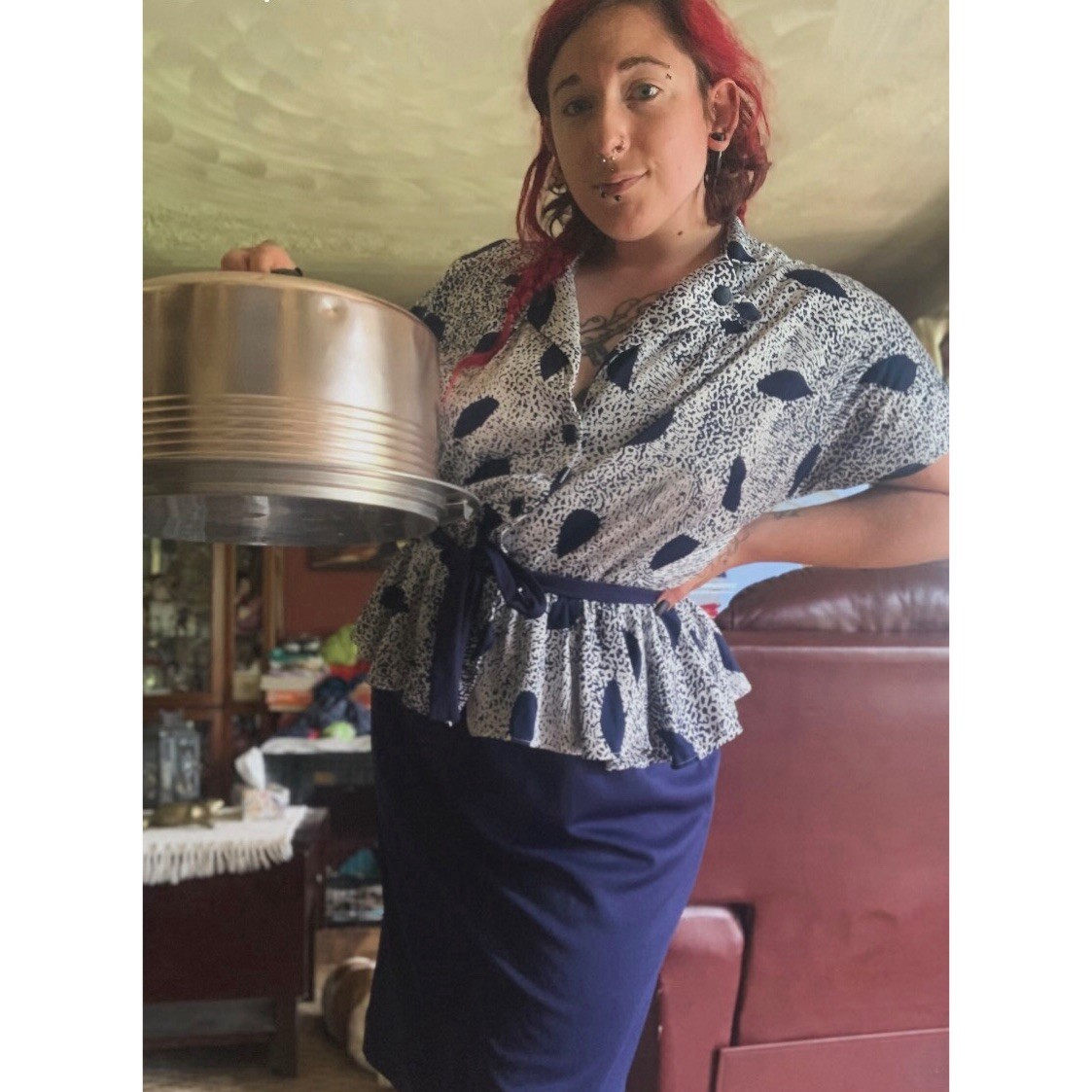 VTG 1980s KR of NY Dress
