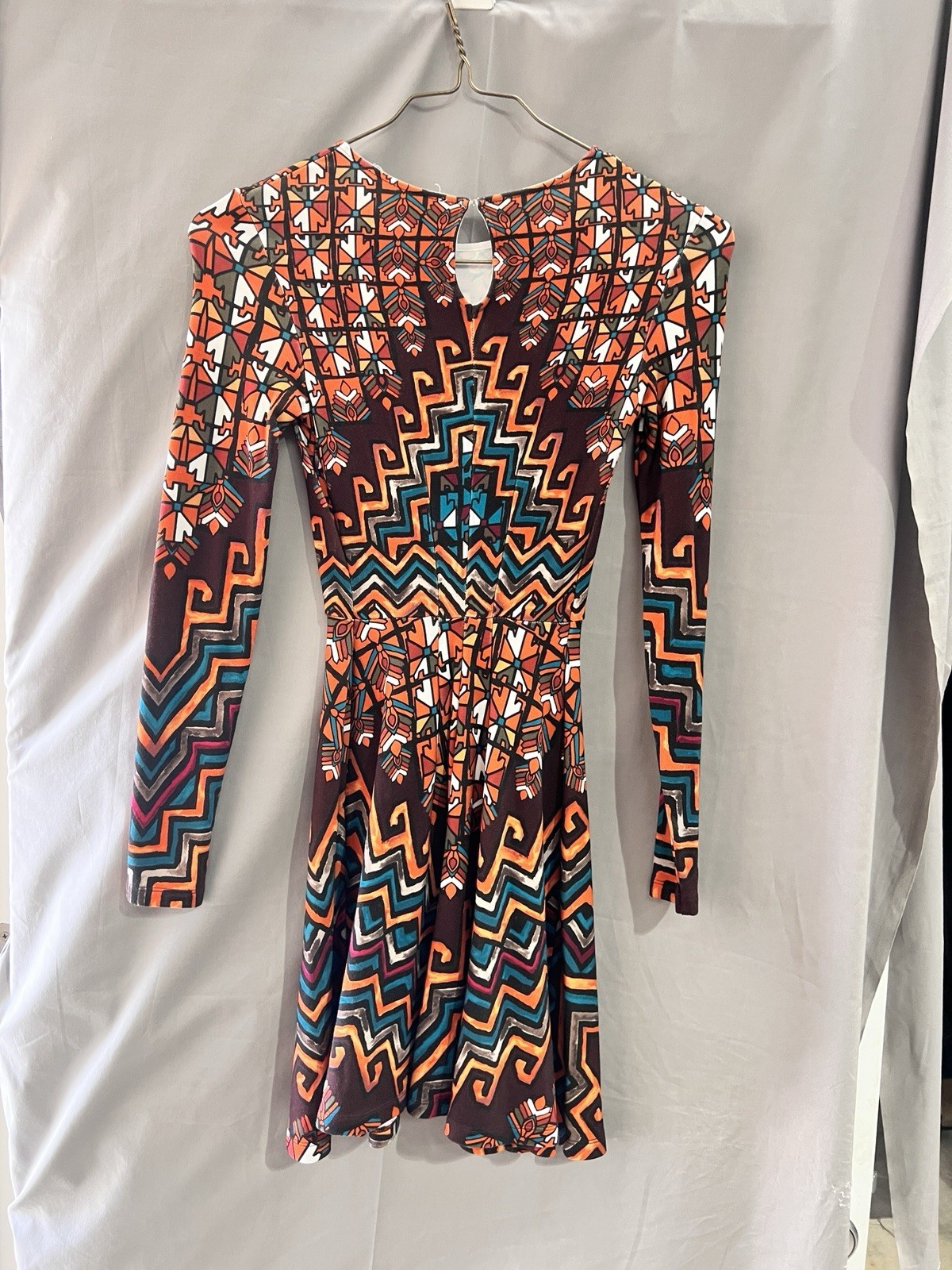 Mara Hoffman Bolnisi print skater dress in orange multicolored Size XS TG2156