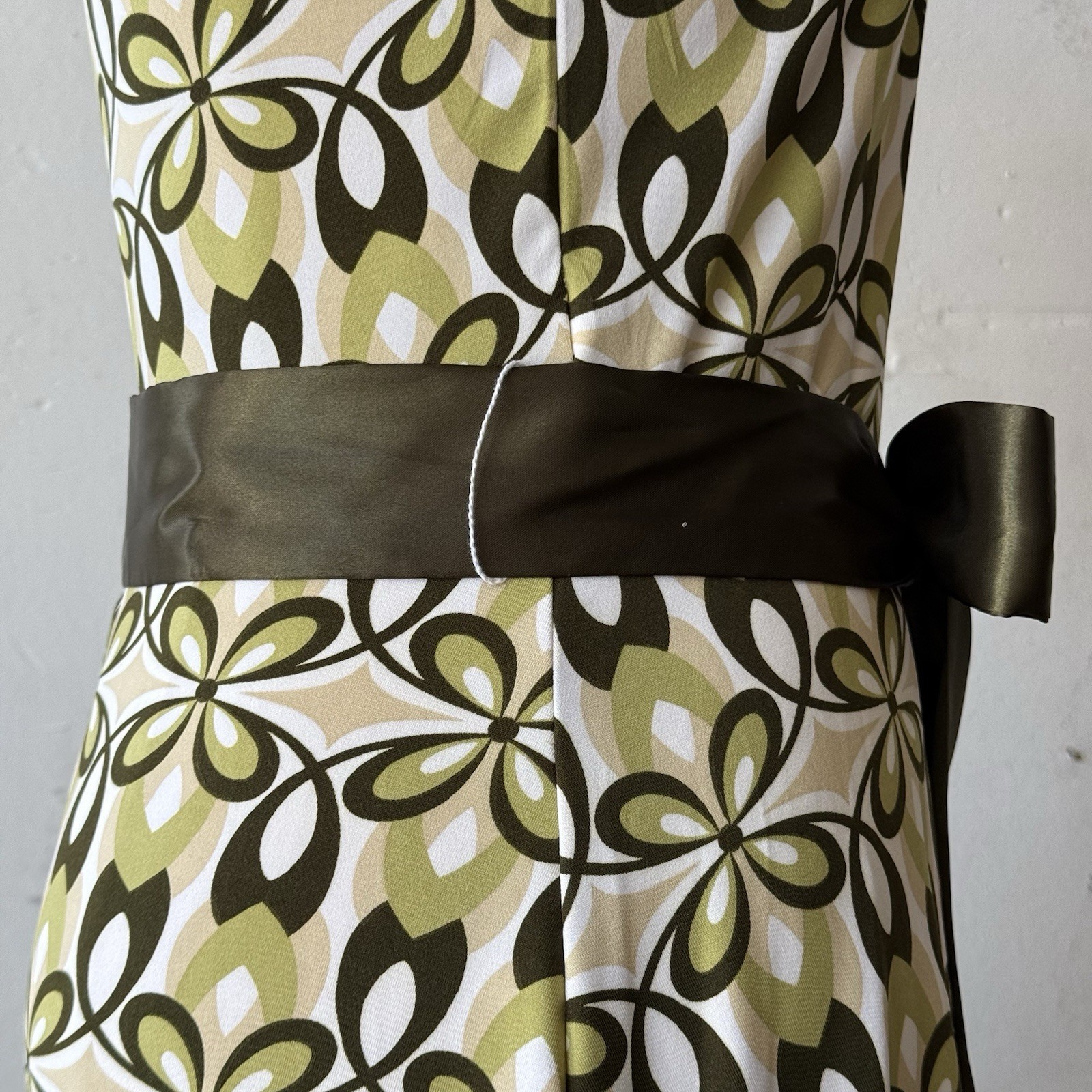 Y2K Does 1970’s Psychedelic Floral Print Shirt Dress • S