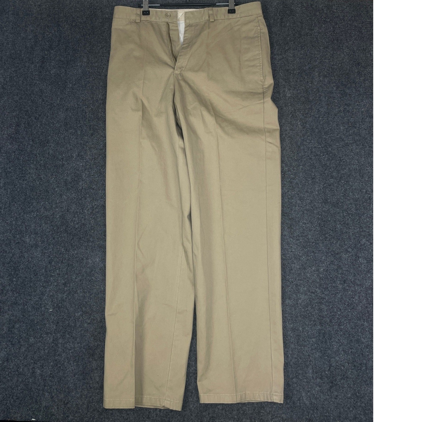 Banana Republic Driving Pants Women 33/32 Khaki Vintage Safari Cotton Chino