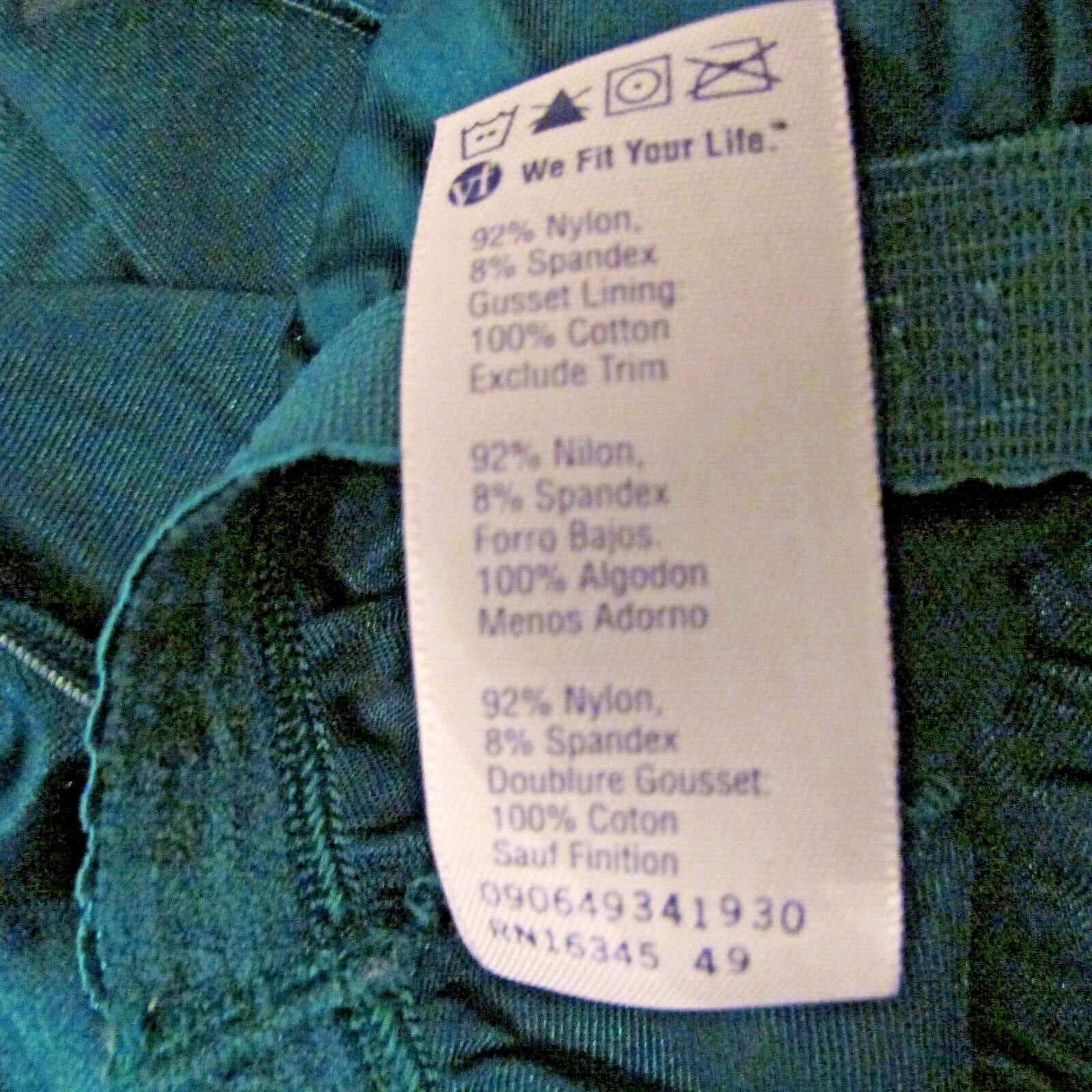 Vassarette Second Skin Satin Wide Thick Signature Waistband Hi Leg Brief Panty 6