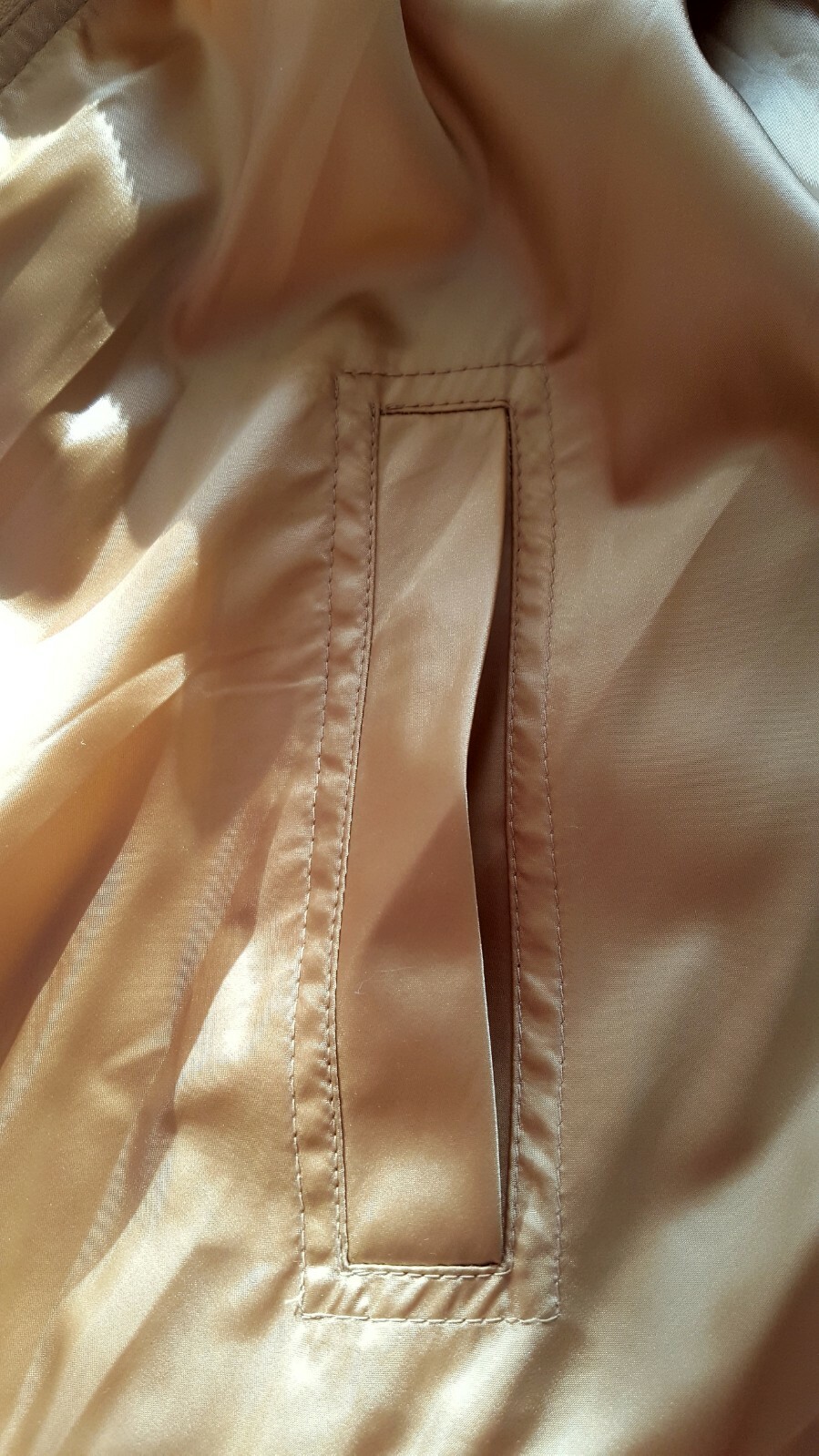 New~Vintage Sonia Rykiel Paris ~Gold Oversized Hooded Coat ~ Size T44/ UK 14-16