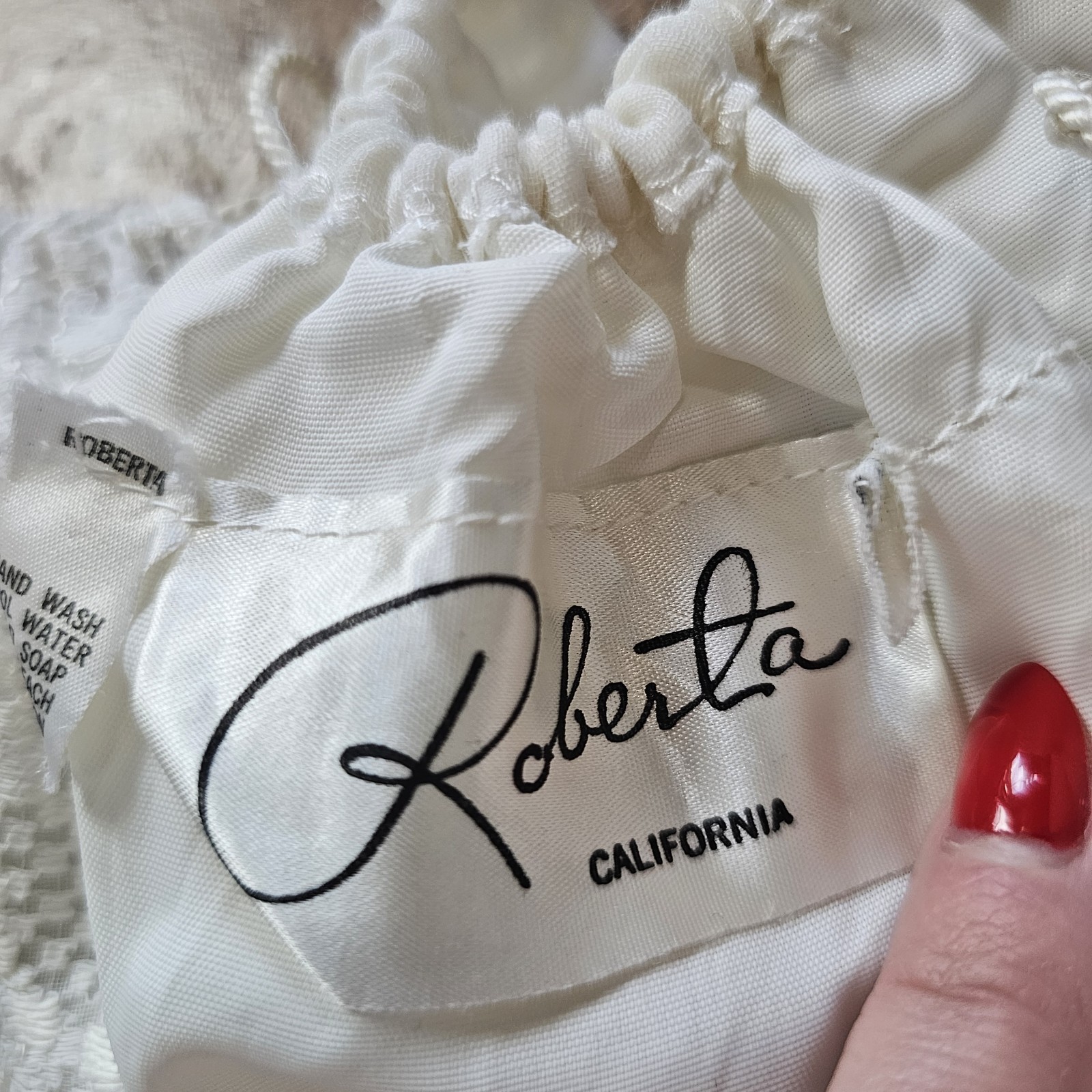 Vintage Roberta Maxi Dress White Lace Boho Coquette Romantic California Sundress