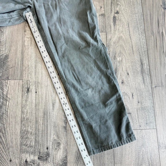 Carhartt Women’s WB159 Canvas Utility Pant Vintage 1997 Moss Green USA Made