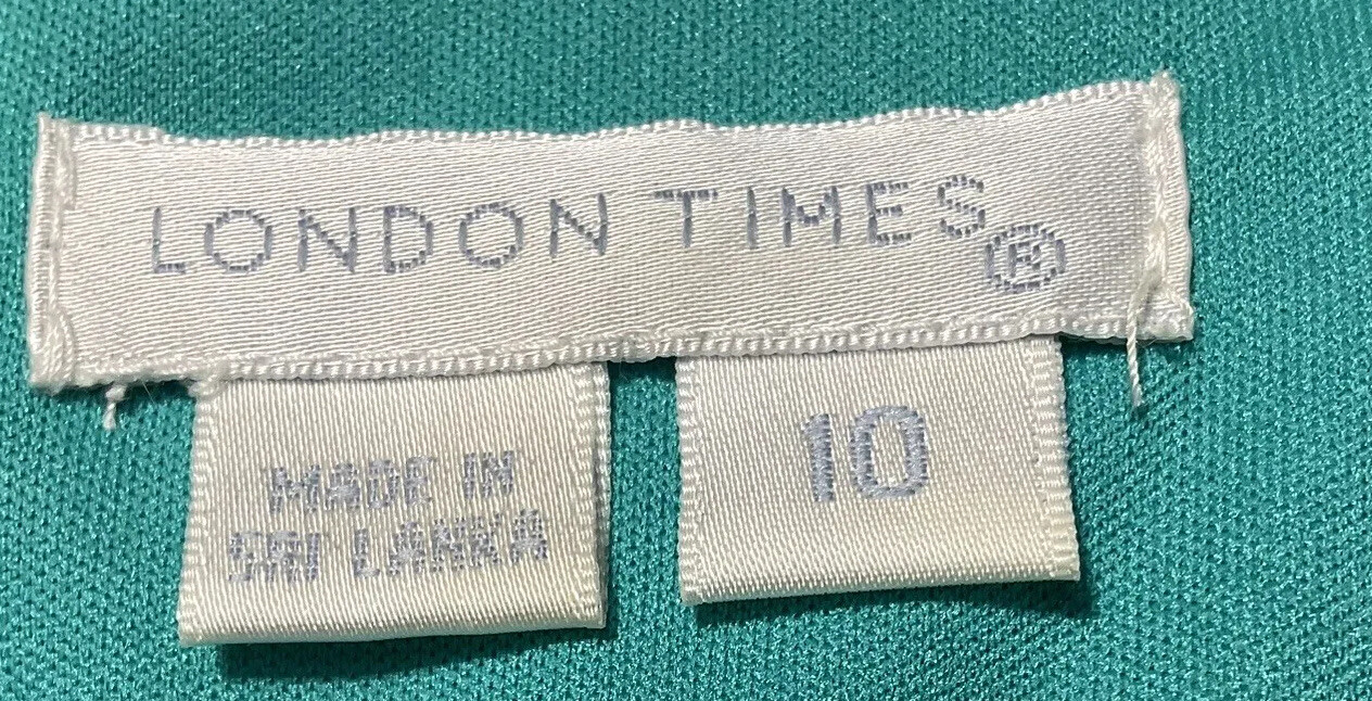 ~ Woman’s Dress Size 10 By London Time ￼Geometric Design ￼
