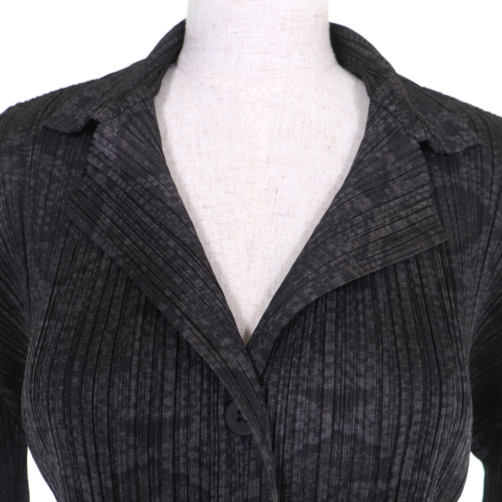 Issey Miyake Pleats Please Issey Miyake Pleated Long Sleeve Shirt – DUTY FREE