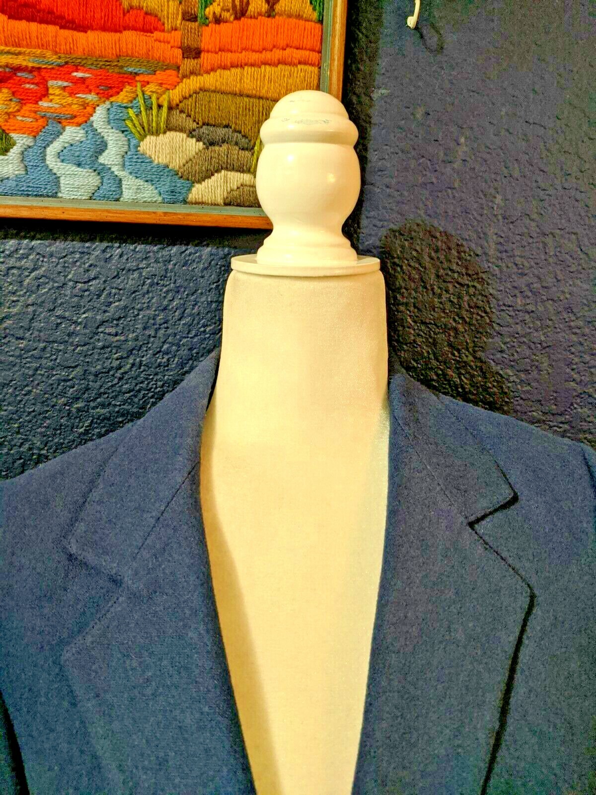 VTG Lord & Taylor Austin Hill Royal Blue One Button Blazer Jacket Sz 8 Medium M