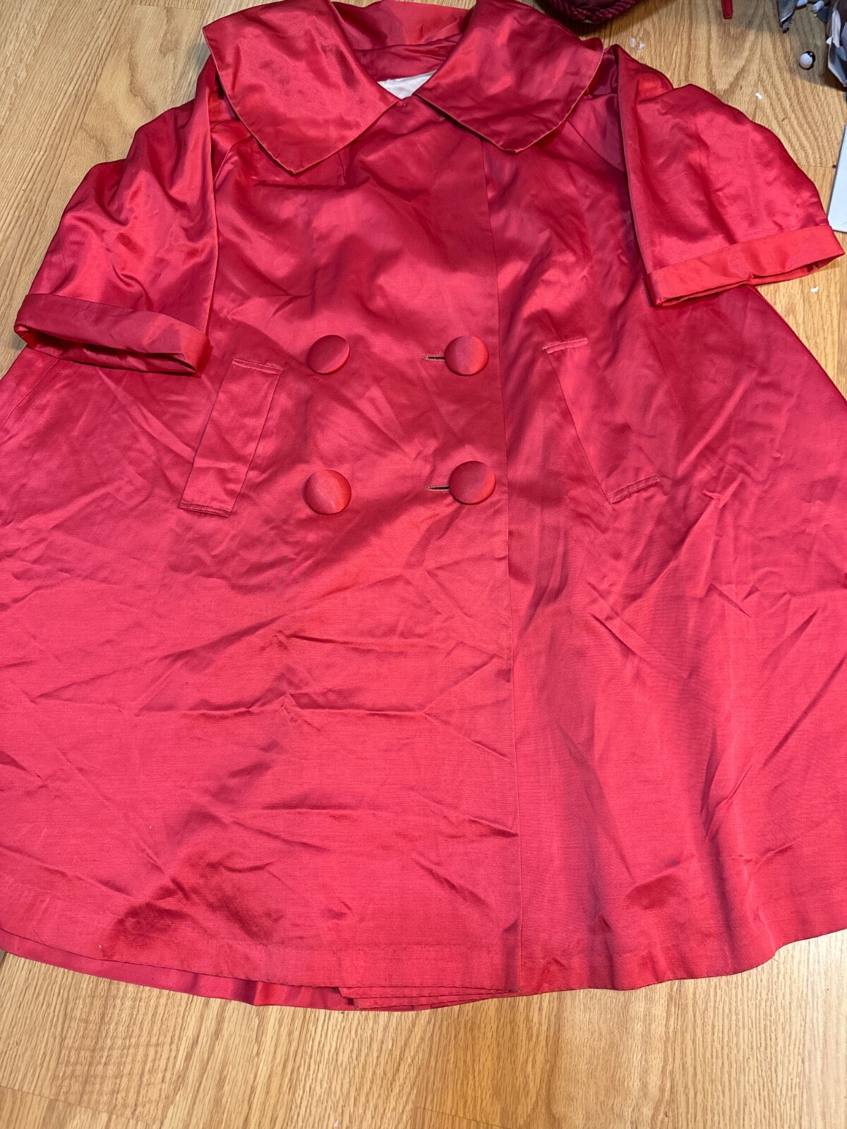 VTG 50’s Ladies SEVENTY SEVEN ORIGINAL Coat Skinner Tackle Twill 200 Dark Rose