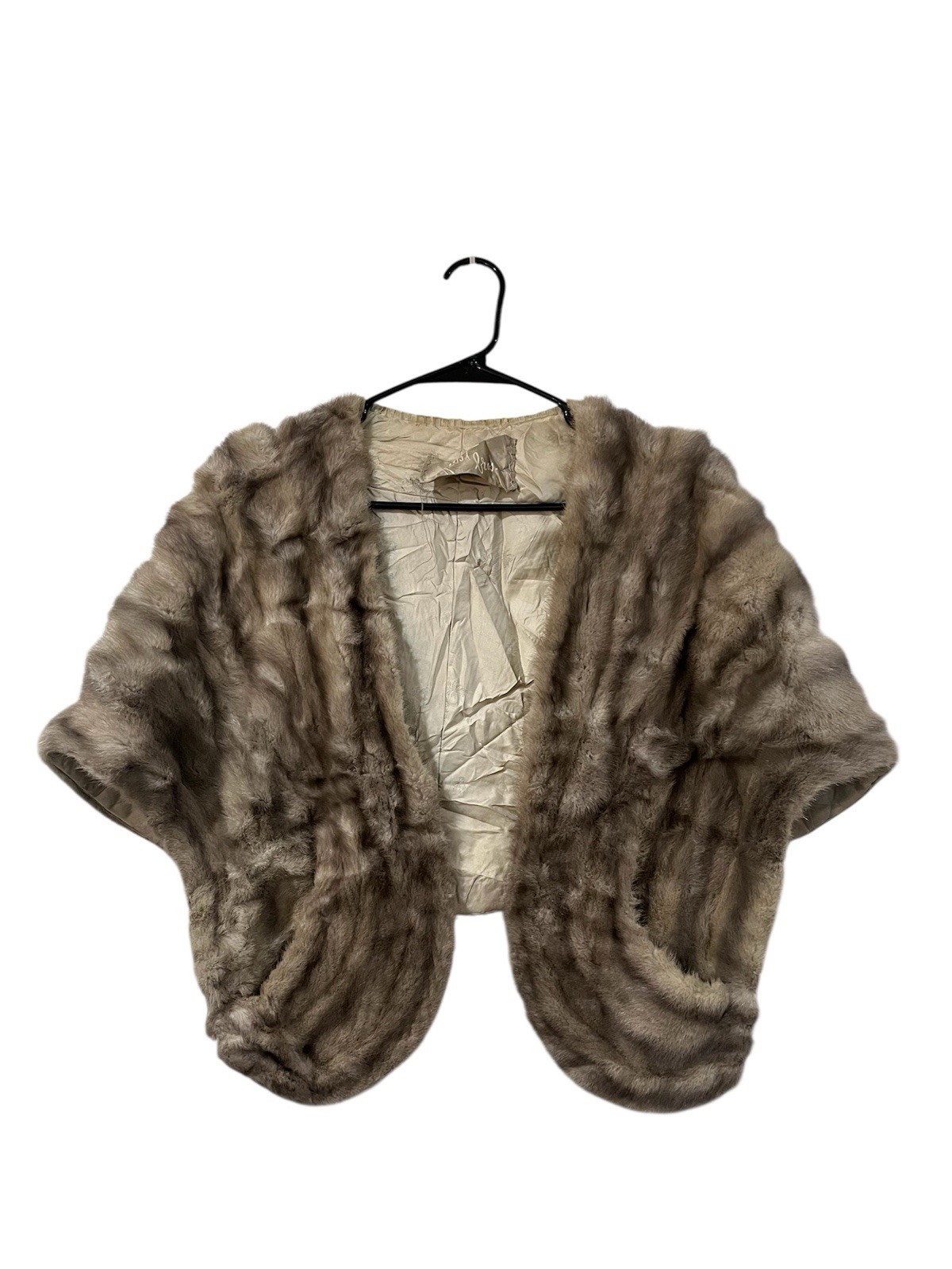 Vintage Regina Glenara by Glenoit Genuine Mink Fur Stole Cape Wrap One Size