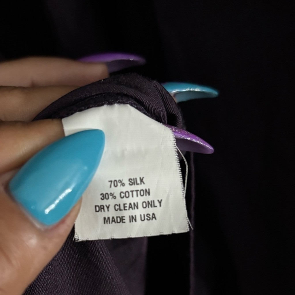 Foley + Corinna Y2K Purple Cargo Utility Silk Cotton Dress Xs $95 2015 Spring