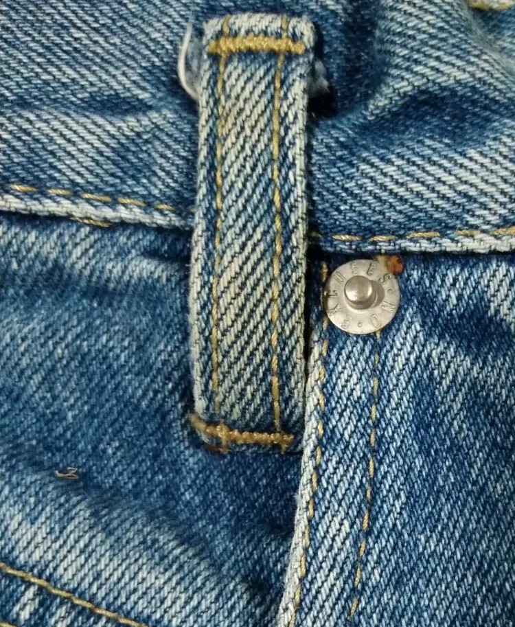 Vintage 80s 90s No Excuses Denim Jeans High Rise Waist Straight Size 3/4