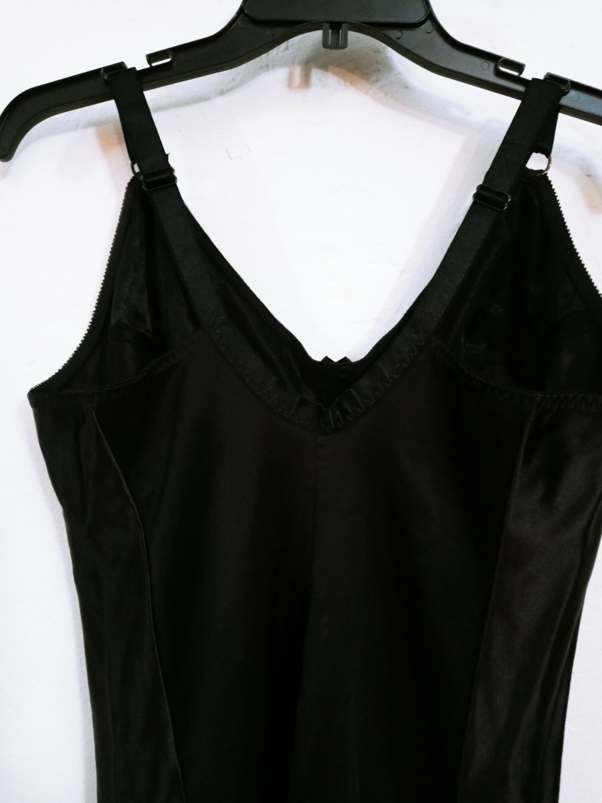 Crown-ette 4423 Vintage 70’s Boudoir Peignoir Shapewear Girdle Full Slip Sz 42DD