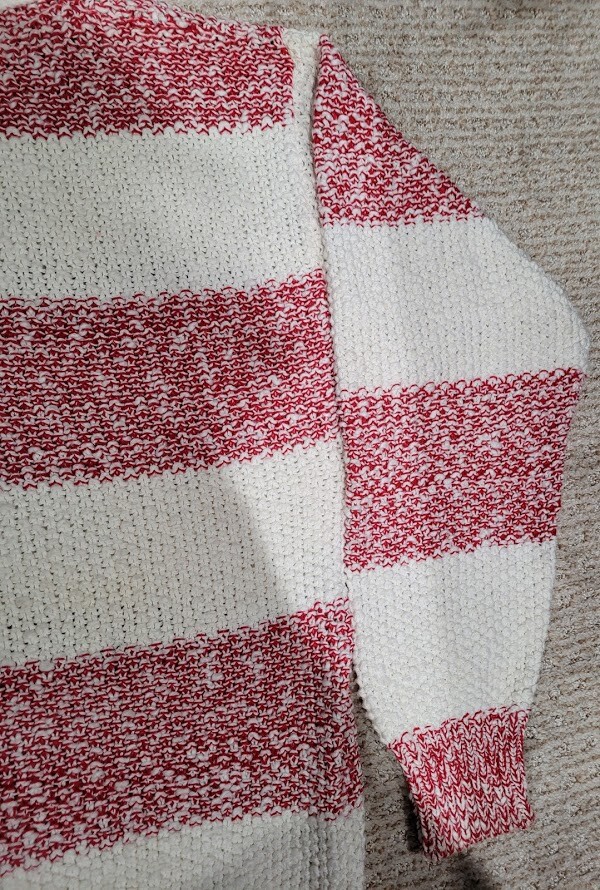 Vintage Women’s Lake Harmony Rowing Club Red White Sweater S *See Measurements*