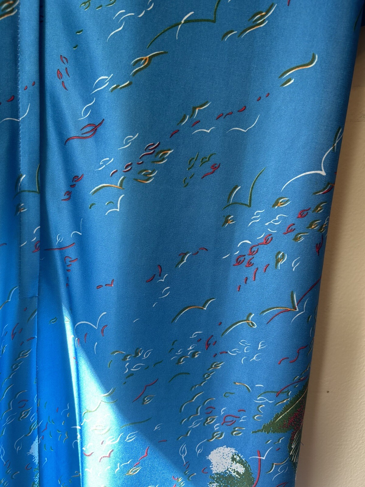 Women’s Vintage Night Gowns Size 12 „Ja-Na of Hawaii,” Ruched 50s 60s
