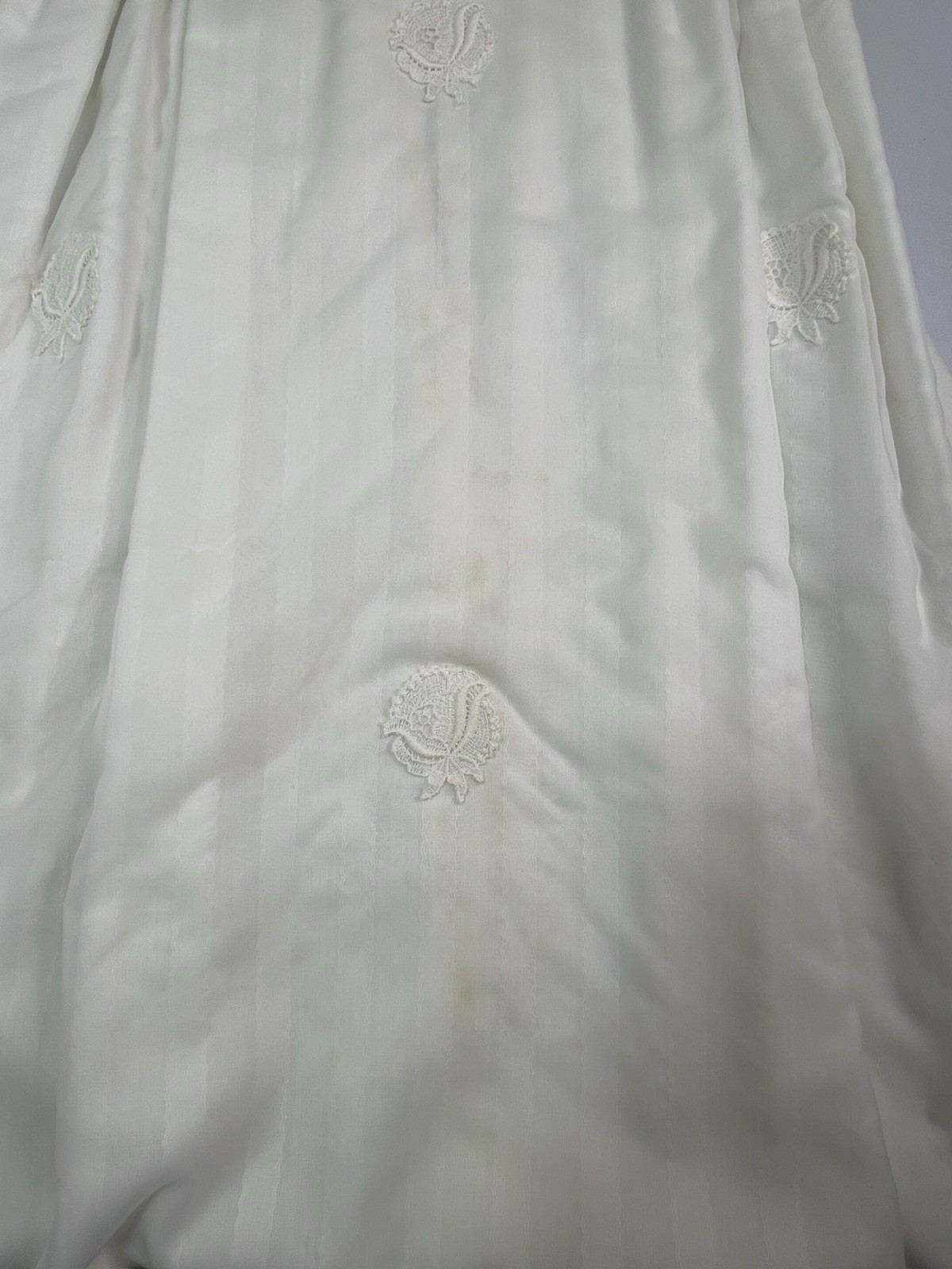 Vintage Eve Of Milady 1970’s Boho Prairie Wedding Dress w/Magazine Edwardian