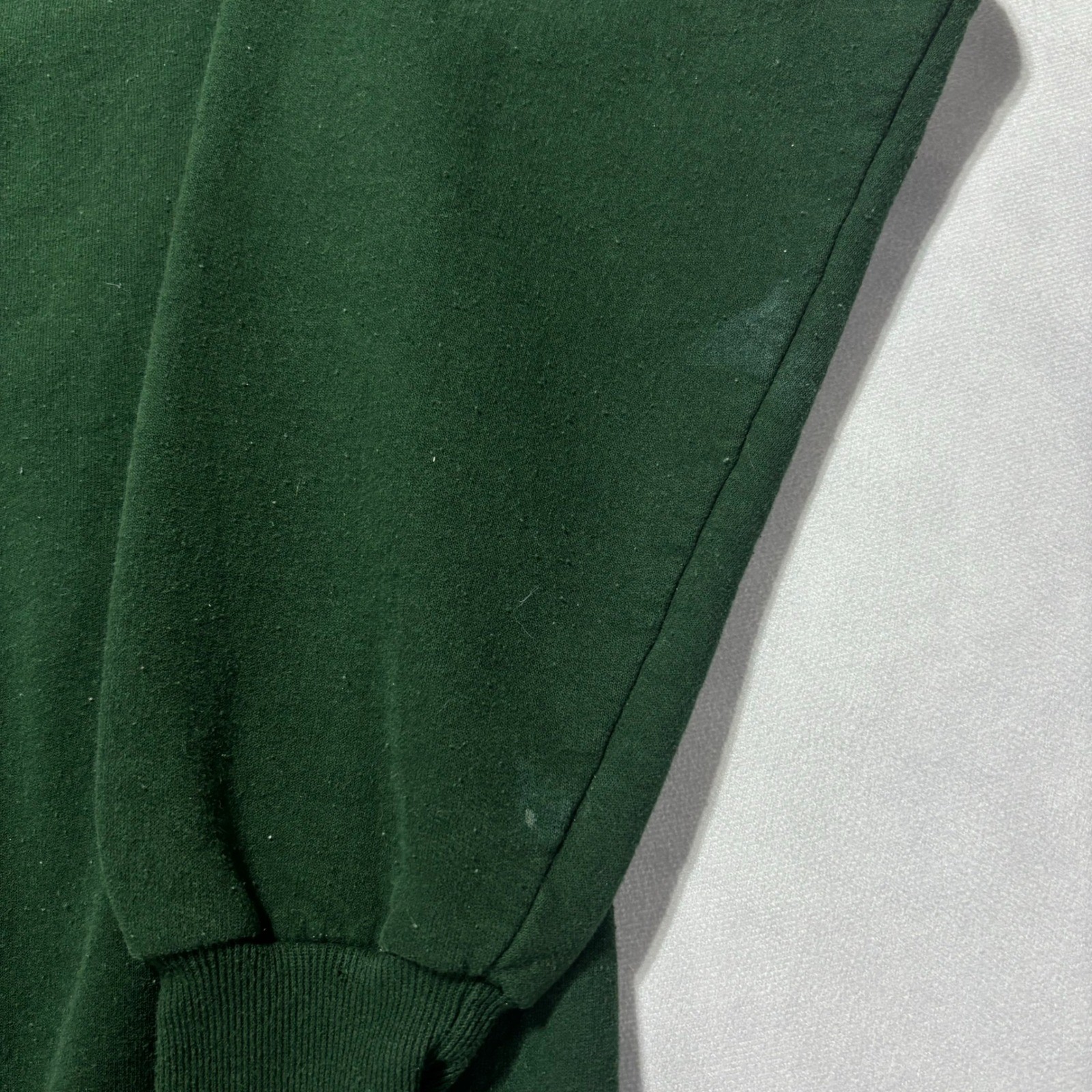 Vintage Penguin Christmas Sweater Women’s XL Green Mock Neck Nature Grandma USA