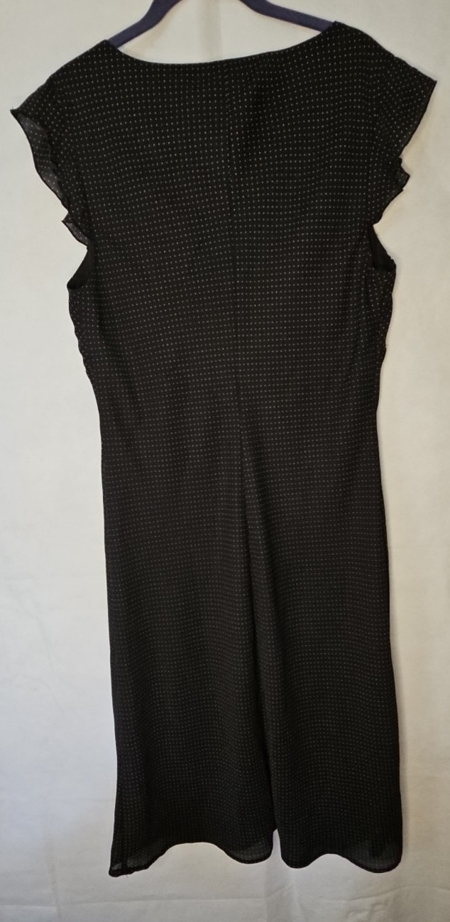F.L.P. VINTAGE Black & White Polka dots Size 14