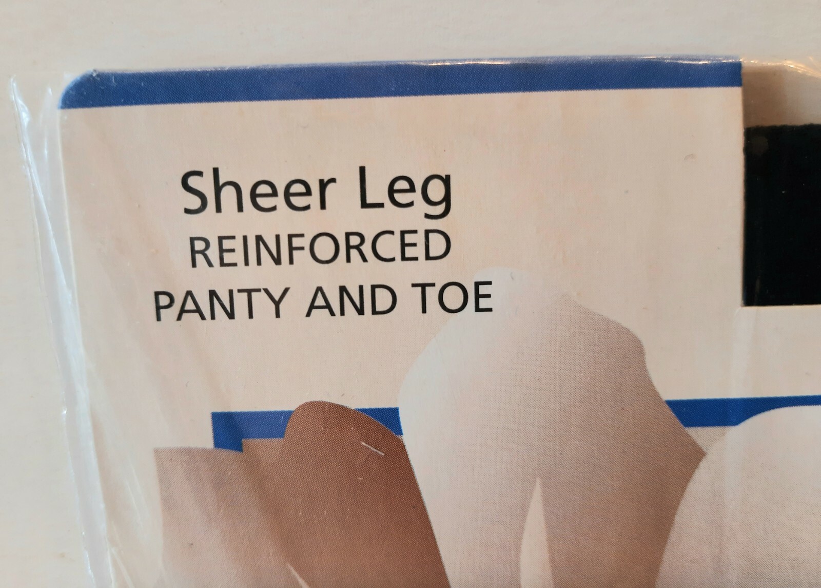 New Sabra Pantyhose Black Size B 4’9″ – 6’0″ 100-165 lbs. Nylons Vtg NIP Sealed