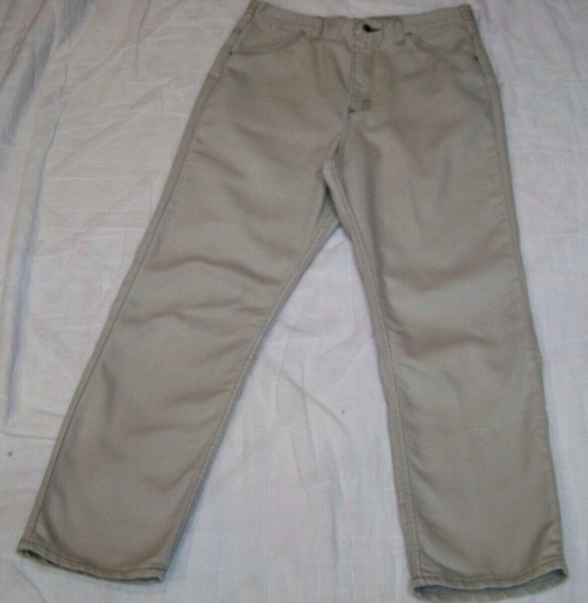 Vintage Lady Maverick Khaki Jeans – Size 14 (28″ Inseam) – Style A1165KH