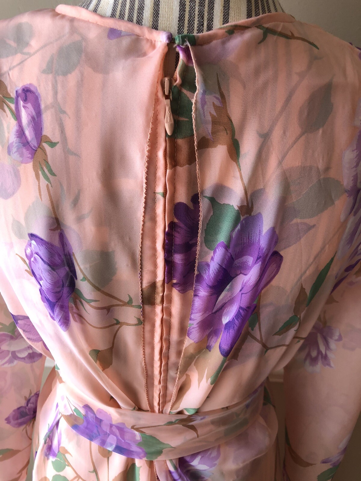 Vintage DON LUIS DE ESPANA Long Maxi Dress Shawl BOHO CHIC Spain SZ 18 L XL VTG